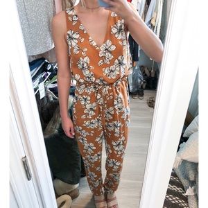 NWT Forever 21 Floral Jumpsuit
